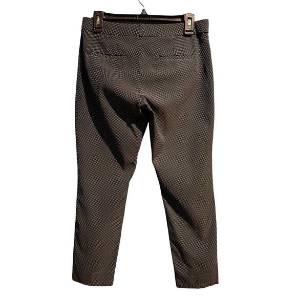 Banana Republic Size 0 Sloan Crop Pant Polka Dot Fairy Whimsygoth Work Office - Picture 3 of 9